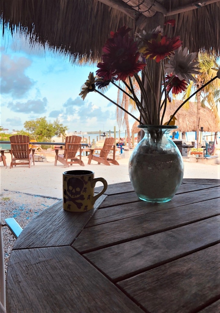 Carolee Davis - Enjoying Tea in Key Largo Cottages Key Largo