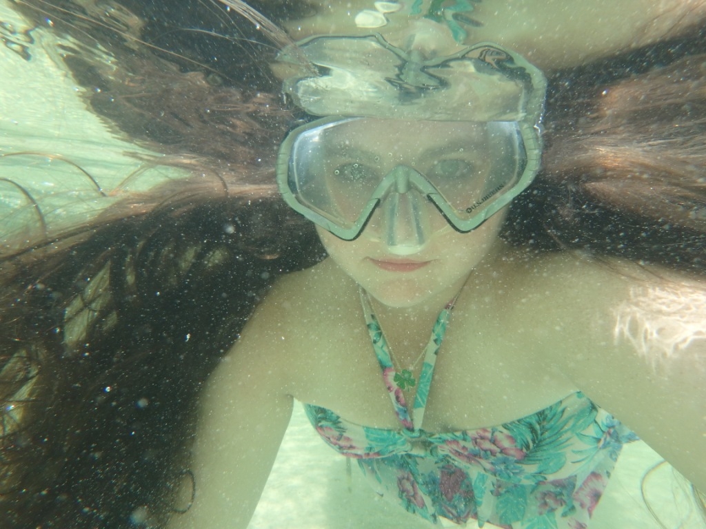 Claudia Cj Boehlke - Snorkeling in Key Largo Florida