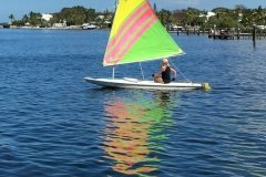 Annica Lawrey - Tranquil sailing. Just me and the boat. A little piece of heaven in Key Largo