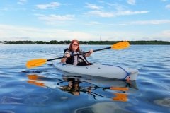 Ashley Partridge - Kayaking in Key Largo Cottages Key Largo Florida