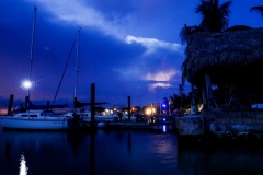 Carina Poulin - Viewing Distant Storms from the Beach in Key Largo