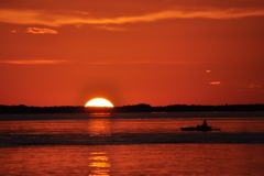 David and Lisa Summers - Sunset at Key Lime Sailing Club and Cottages Key Largo Florida