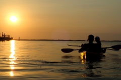 From Amy Broman Enjoying Kayaking at Sunset in Florida Keys