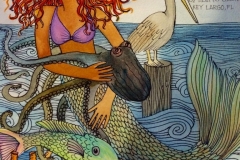 From Christine Thomas - Key Lime Mermaid Artwork