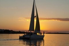 A Beautiful Sunset Cruise in Key Largo Florida by Joe Sweat