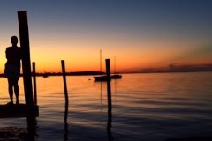 Always Perfect Sunsets in Key Largo Florida by Jennie and Steve Duke