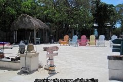Beach Chairs at Key Lime Sailing Club by Gerry Sheehan