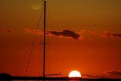 Beautiful Sailing under the Sunset in Key Largo - from Patricia Kirkman