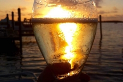 Cheers from Key Largo Florida by Paula Hooker