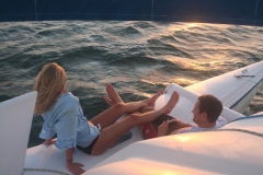 Couple Enjoying a Florida Sunset Cruise - from Greg and Petra Smith