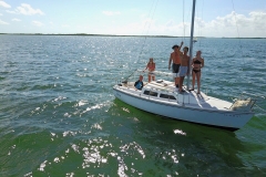 Drone Photography While Sailing in Key Largo Florida by Kelsi Berlin