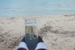Enjoying a Cold Drink at a Florida Keys Island While Docked - from Sarah Bauman