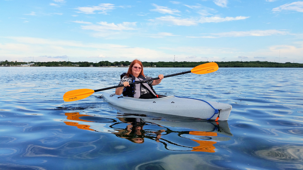 Kayaking in the Florida Keys by our guest Ashley Partridge
