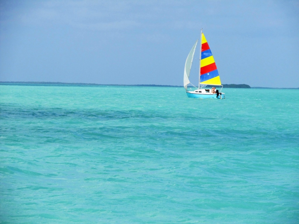 Blue Waters of Buttonwood Sound in Key Largo - from Dennis Russo